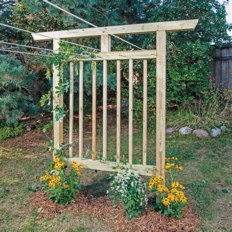 Multi Purpose Garden Trellis Plans Diy Mother Earth News