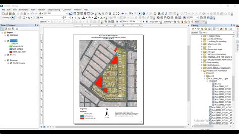 Tutorial Layout Peta Driven Page Arcgis Youtube