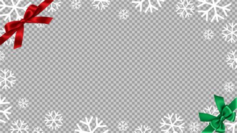 Customizable Png Christmas Frames For Photos Videos And Collages
