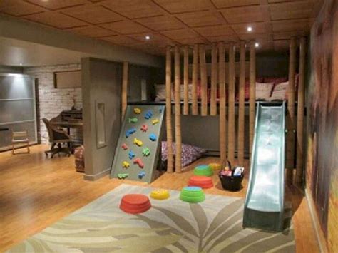 60 Cute Basement Playroom Decorating Ideas Indoor Playroom Kids