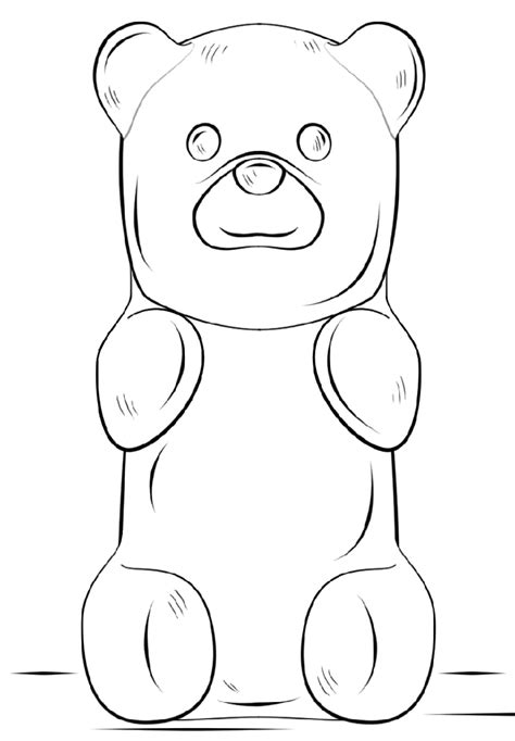 free printable gummy bears coloring pages cierraeclawson