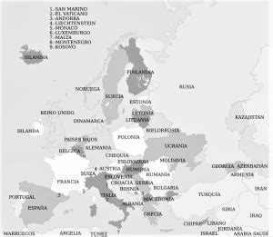 Mapa De Europa Pol Tico F Sico Mudo Est N Todos Hot Sex Picture