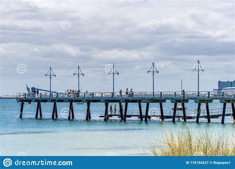 Palm Beach Jetty Is A Great Fishing Location In Rockingham Editorial