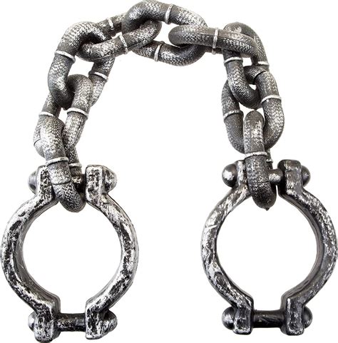 Vfm Halloween Hand Cuffs Fancy Dress Accessory Spooky Shackle