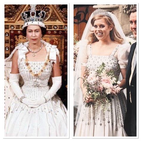The Wedding Of Princess Beatrice She Wore A Vintage Dress By Norman