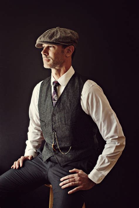 A Peaky Blinders Inspired Photoshoot With 1920s Mens Clothing Photo
