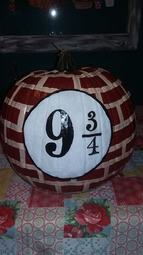 Harry Potter Painted Pumpkin Harry Potter Painted Pumpkin The Art Of