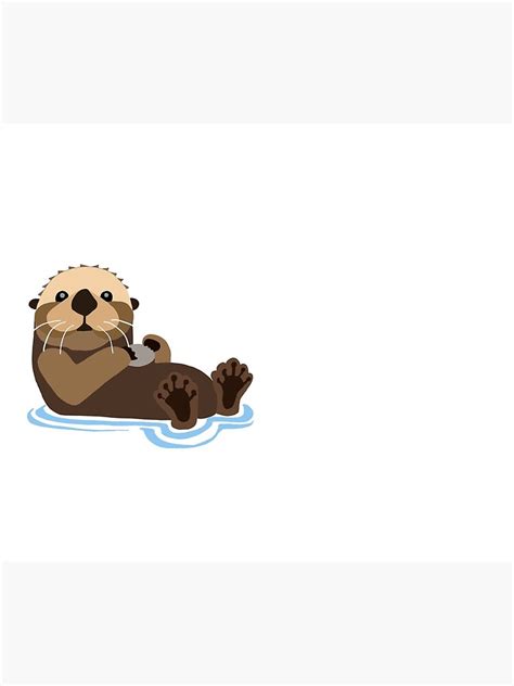 Otter Emoji Travel Mug By Holly2607 Redbubble