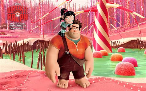 Hd Wallpaper Movie Wreck It Ralph Vanellope Von Schweetz Wallpaper