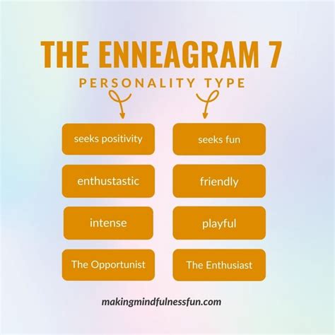 The Enneagram 7 Personality Making Mindfulness Fun