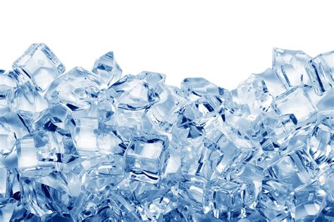 Ice Cubes Isolated On White Background Cpi Fluid Engineering