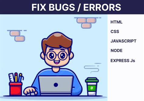 Fix Html Css Javascript React Bugs And Errors By Iamlasbrey Fiverr