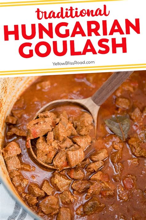 Authentic Hungarian Goulash Tender Beef Stew Stove And Slow Cooker Recipe