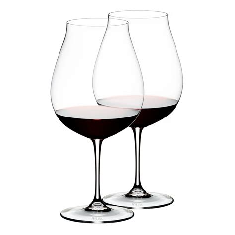 Riedel Vinum New World Pinot Noir Wine Glasses Pair Crystal Classics