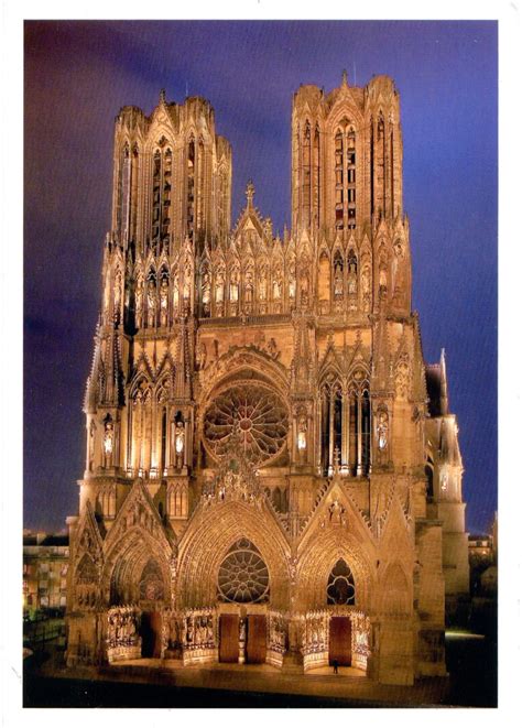 World Come To My Home 0334 France Grand Est Notre Dame De Reims