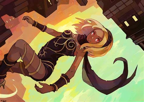 Kitten Gravity Daze Drawn By Niking Danbooru