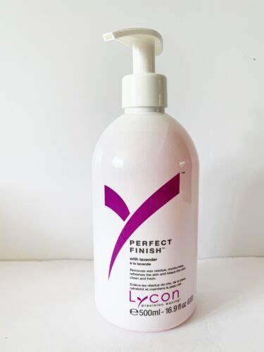 lycon precision waxing perfect finish with lavender removes wax 500ml 17oz nwob ebay