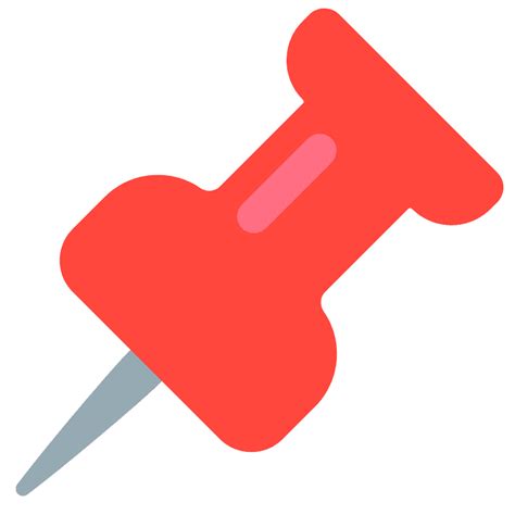 Pushpin Emoji Clipart Free Download Transparent Png Creazilla