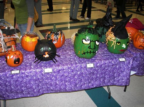 Entries In The Pumpkin Decorating Contest Halloween Party  Flickr