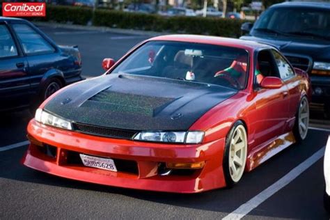 S14 Kouki Carbon D Max D1 Spec Vented Hood Outside Victoria Victoria