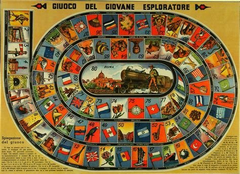 A Collection Of Italian Board Games Mostly 19th To 20th Century Socks