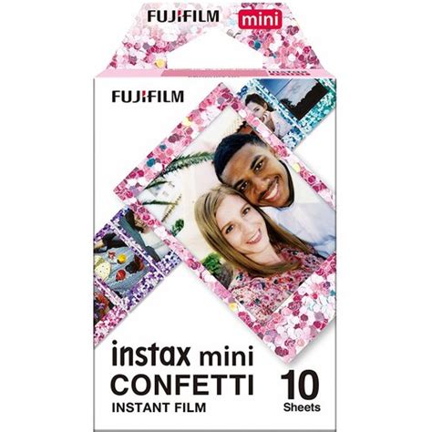 fujifilm instax mini confetti 10 arkuszy wkłady do aparatu niskie ceny i opinie w media expert