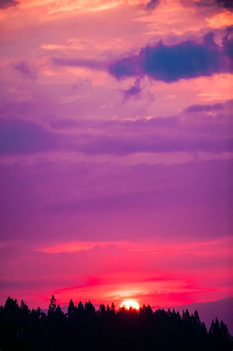 Pink Sunset Wallpapers Wallpaper Cave