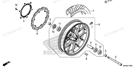 Honda Car Diagram Tires
