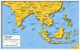 Geography: Southeast Asia bodies of water Diagram | Quizlet