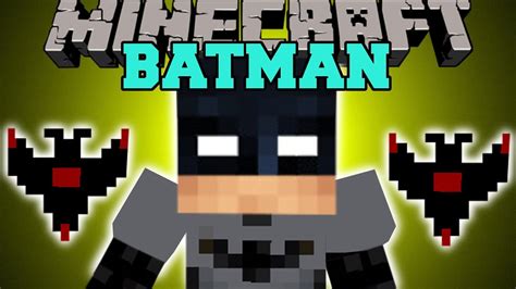 Minecraft Batman Tons Of Gadgets And Superheroes Mod