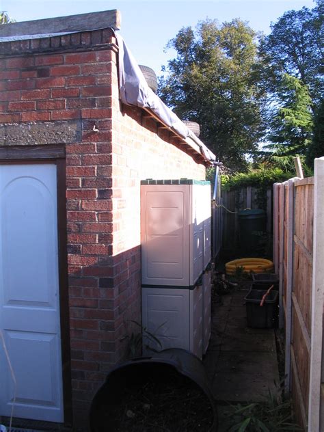 A high lift garage door conversion is a modification to an existing garage door's operating components to open at a higher level within the garage space. Replace flat roof with pitched over detached garage - Roofing job in Market Drayton, Shropshire ...