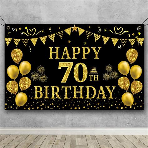 Happy 70th Birthday Background