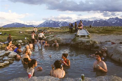 Hidden In The Sierra Nevada Mountains Are The Mammoth Lake Hot Springs