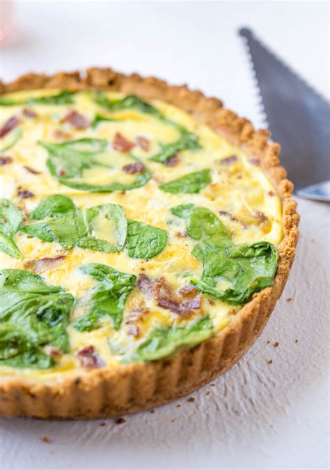 Keto Breakfast Quiche A Zesty Bite