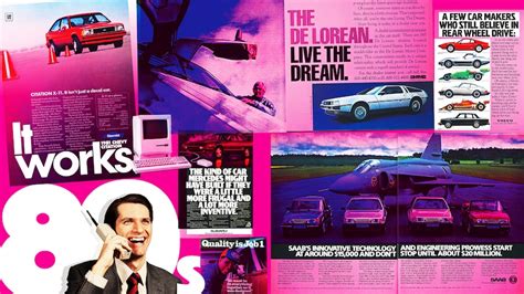 1980s Car Ads Automakers Wanted To Cash In