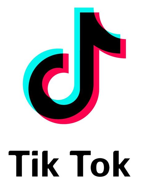 Tik Tok Logo With Font Png Image Logo Aplikasi Manipulasi Foto Aplikasi