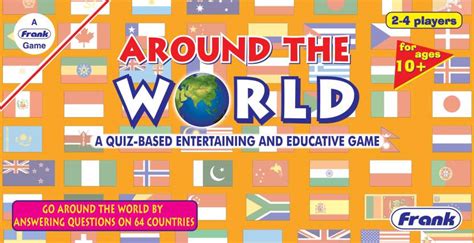 Frank Around The World Board Game Educational Board Games Board Game