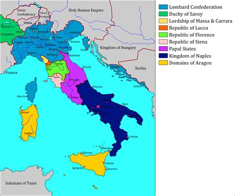 The Italian peninsula, a land of wealth and civitas. : imaginarymaps