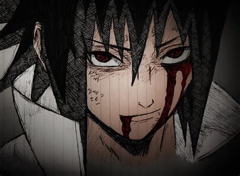 Naruto Shippuden Art Sasuke Amaterasu Stare By Doni Akira On