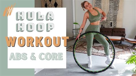Hula Hoop Workout Abs And Core Hula Hoop Training🔥 Bauchmuskeln Aufbauen And Fettabbau 💪🏼 Youtube