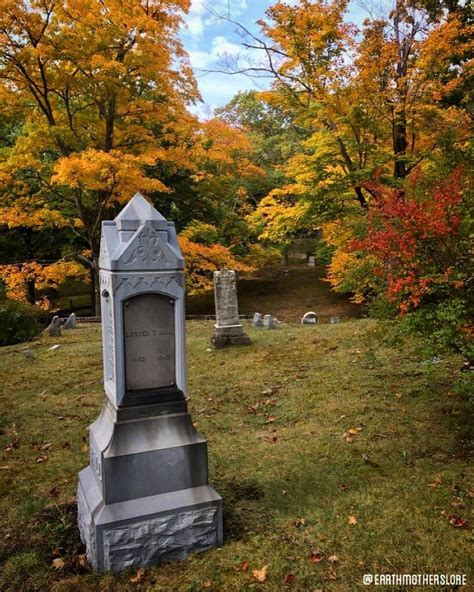 The Enchantment Of Graveyards In Autumn Earthmother Earthmotherslore