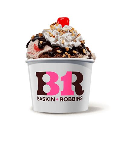 Ice Cream Sundaes Baskin Robbins