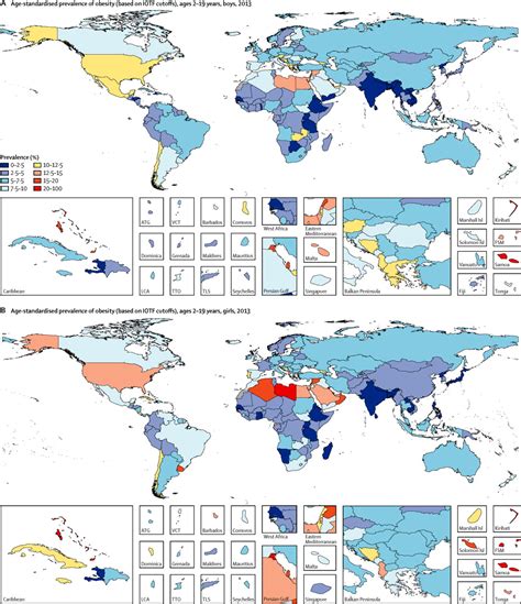 Global Regional And National Prevalence Of Overweight And Obesity In