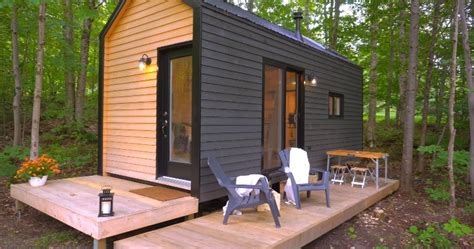 Open Concept Tiny House With Clever Custom Furniture