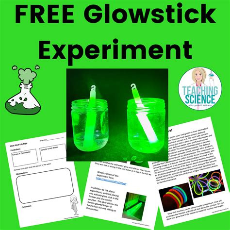 Free Science Experiment On Glow Sticks