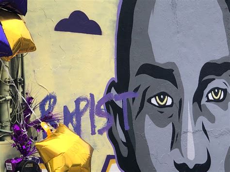 Mural Of Kobe Gigi Bryant Restored After ‘rapist’ Painted Next To Kobe’s Face