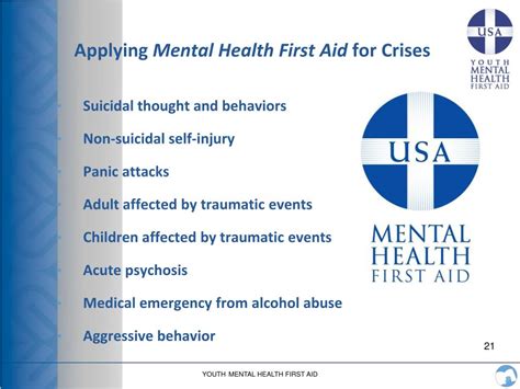 Ppt A “taste” Of Youth Mental Health First Aid Powerpoint Presentation Id 6097708