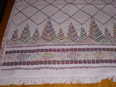 I Made This For My Daughters Birthday Swedish Weaving Patterns