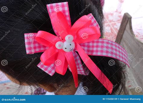 Pretty Pink Hair Pins Stock Image Image Of Feminine 115436139