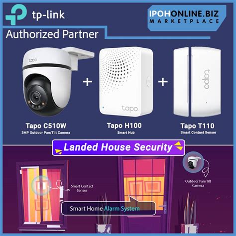 TP Link Tapo Landed House Security Bundle Promo Tapo C510W 3MP Outdoor